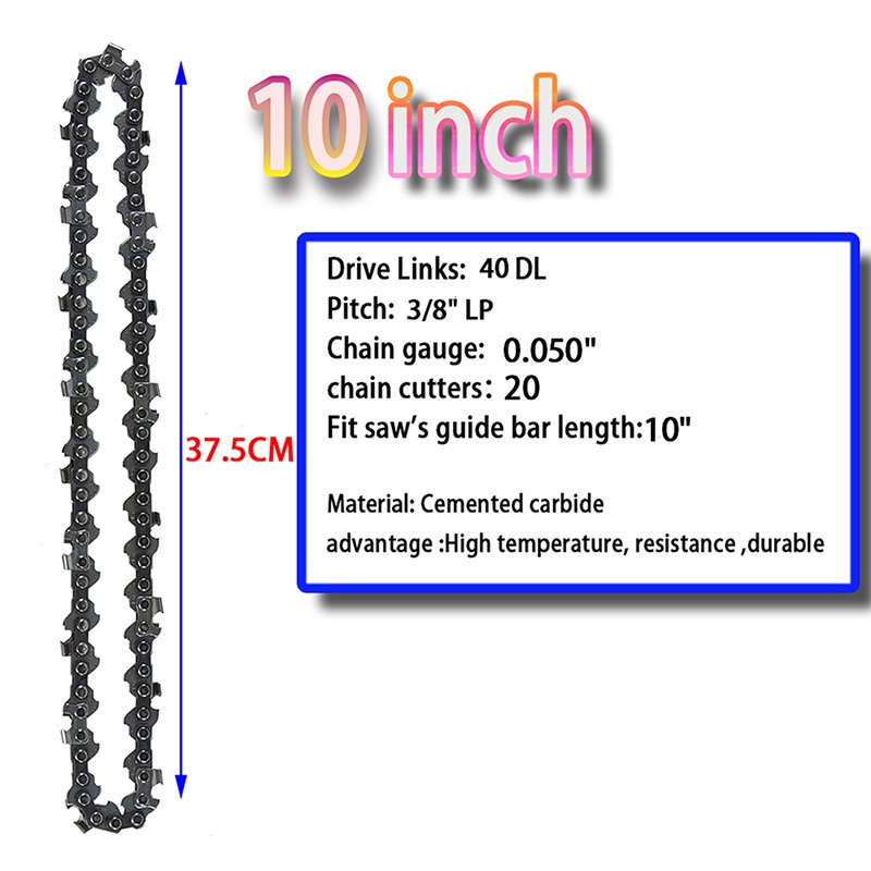 Đĩa Dẫn Dây Xích 10 Inch 3 / 8 '' LP 0.050 '' 40DL Cho Máy Cưa Điện Mới