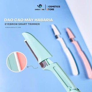  Bộ 3 Dao cạo lông mày chân mày thay đổi lưỡi HABARIA hàn quốc cạo lông mặt tay chân nách vùng kín body cho nữ nam 