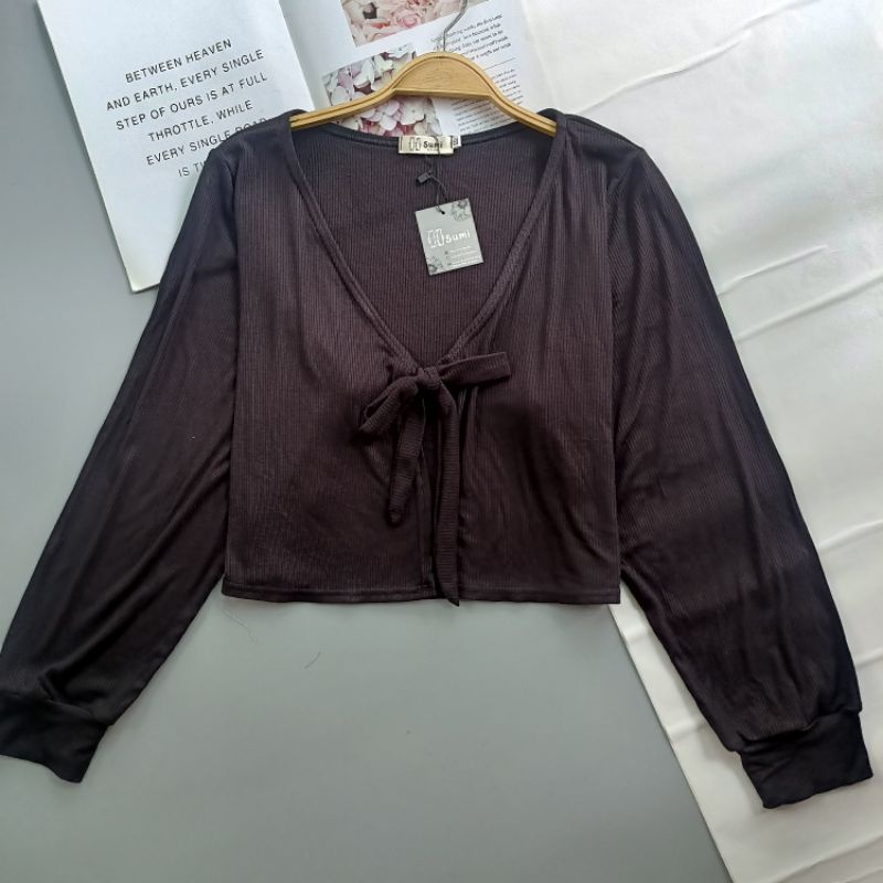 Áo khoác lửng thun tăm Bigsize Hằng Sumi-Hsumi