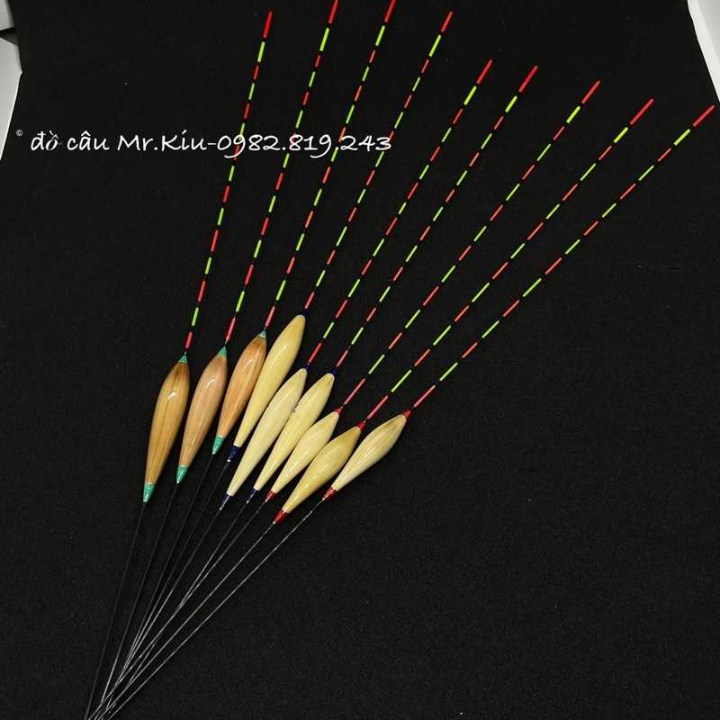 Phao cỏ câu đài chuyên chép tải chì 1.4-3.8g