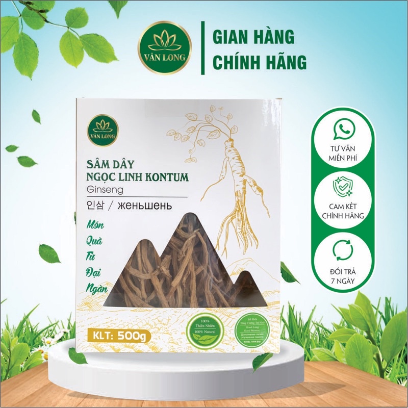 Sâm Dây Núi Ngọc Linh Khô (đẳng sâm) Kontum - VL24