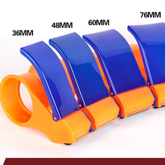 Dao Cắt Băng Keo Nhanh Thông Minh ABS Chống Vỡ- Đóng Gói Hộp Carton - Giá Đỡ Băng Keo Nhựa ABS