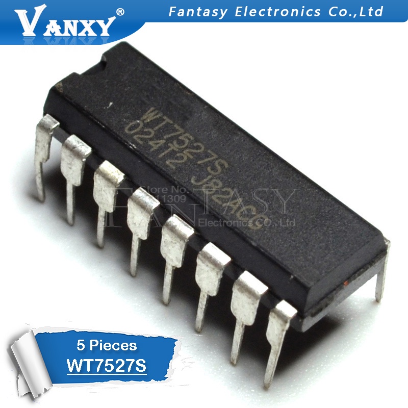 Bộ 5 Linh Kiện Điện Tử WT7527S DIP16 WT7527 DIP-16 WT7527 N161 DIP WT7520 WT7514L WT7514 WT7518D WT7518 WT7510 DIP-8