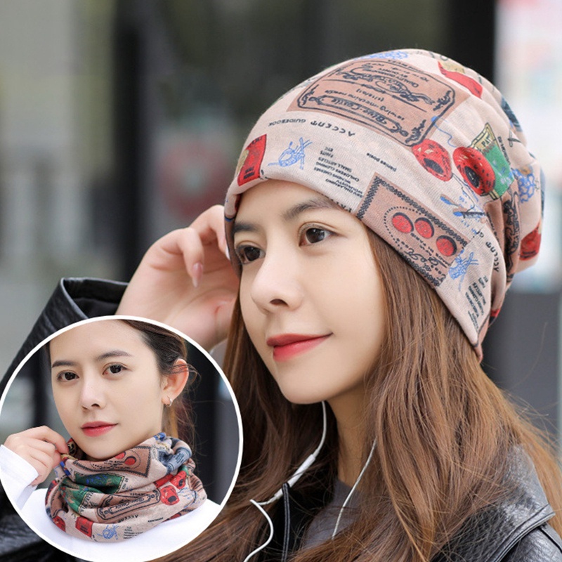 1 Khăn Turban Trùm Đầu Co Giãn Nhiều Màu Sắc Cho Nữ