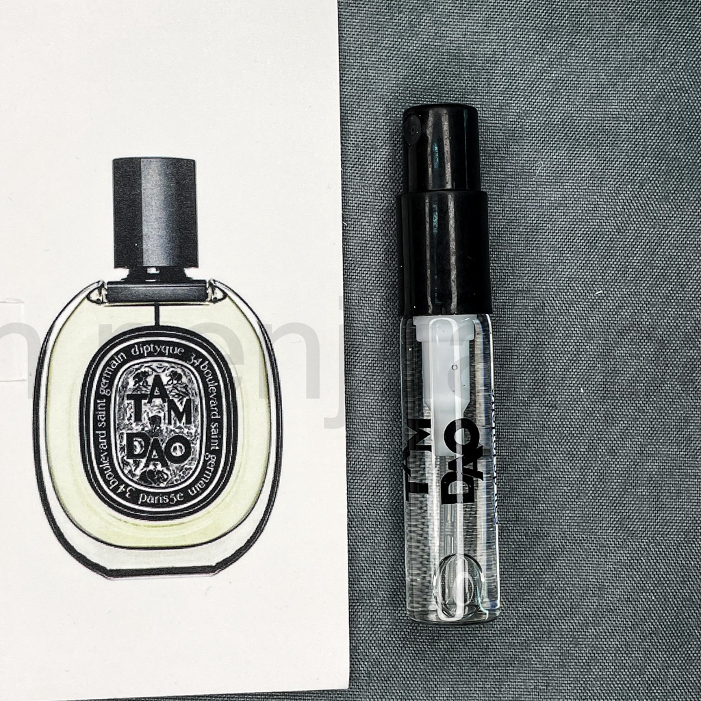 Chai nước hoa trung tính 2ml - Diptyque Tam Dao EDT