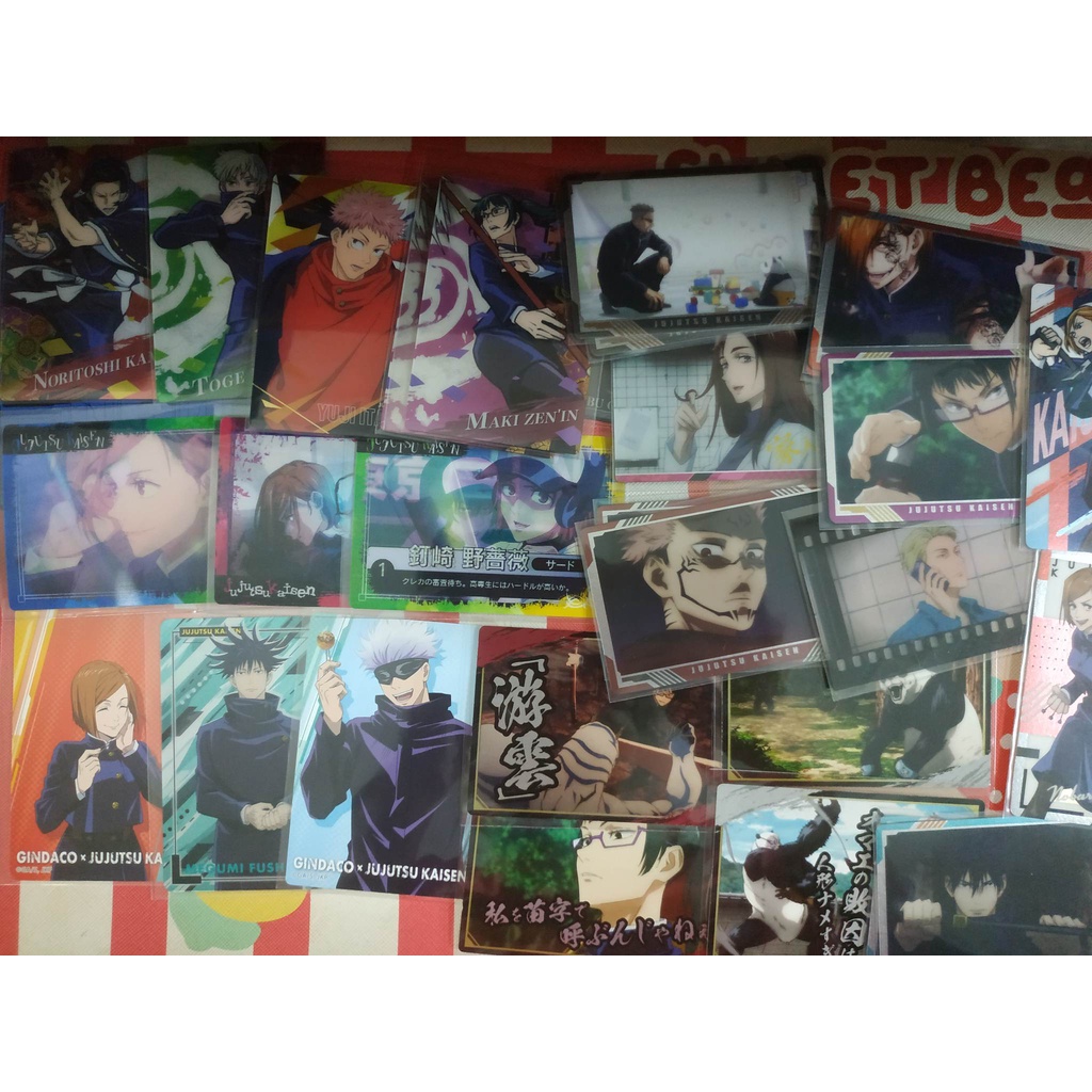RANDOM/NGẪU NHIÊN Card Anime Jujutsu Kaisen/Chú Thuật Hồi Chiến JJK