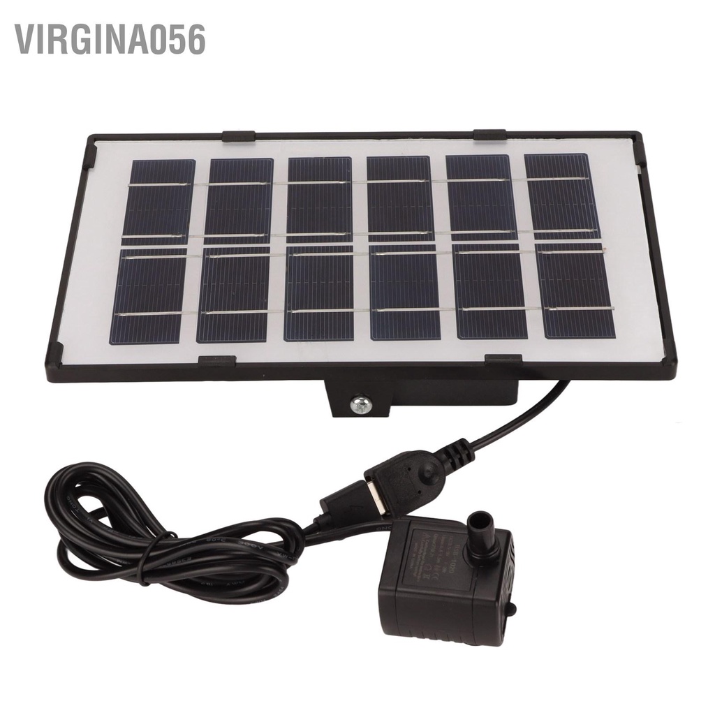 Có thể bán buôn Máy bơm nước năng lượng mặt trời bằng chuyên nghiệp cho bể nuôi chim Bể cá trong vườn ao và ngoài 3.3W Virgina056 Hàng giao ngay