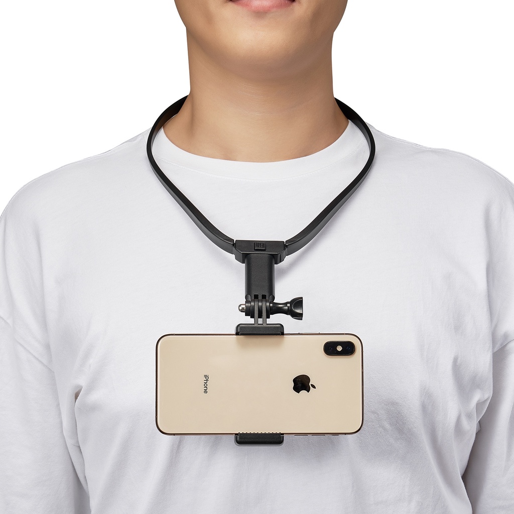 Trọn bộ phụ kiện vòng đeo cổ cho GoPro / Điện thoại