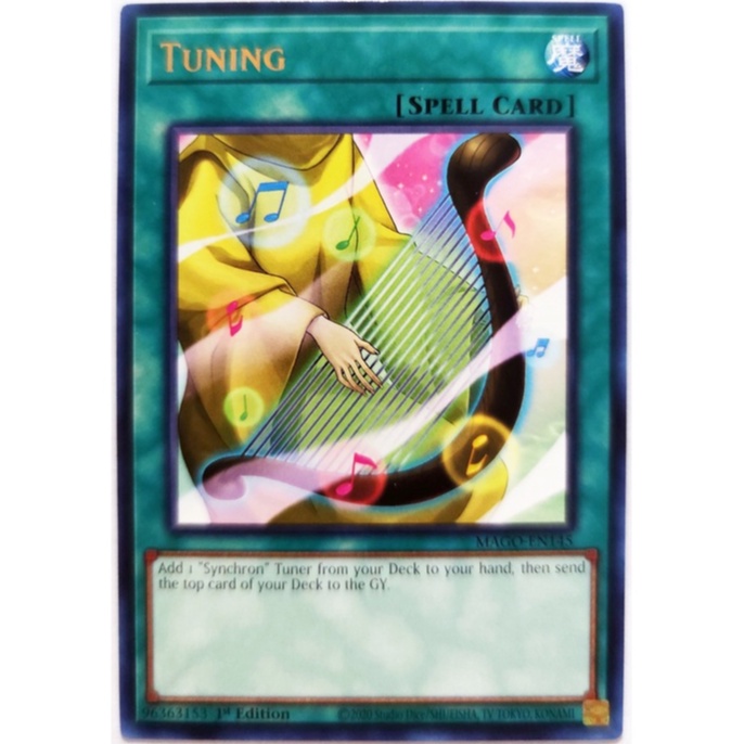 [Thẻ Yugioh] Tuning |EN| Gold-Letter Rare