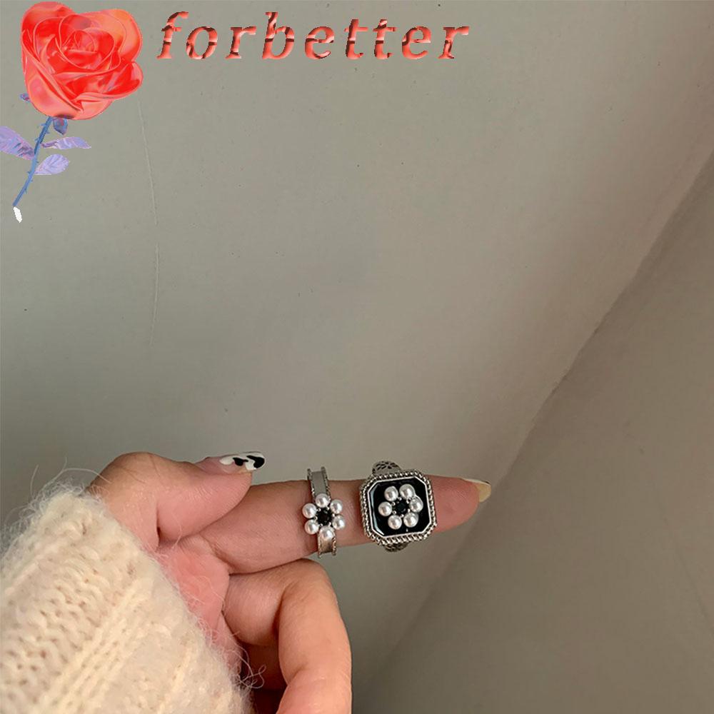 Nhẫn Hợp Kim Đính Ngọc Trai Nhân Tạo Xinh Xắn Thời Trang Cho Phụ Nữ