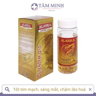 DẦU CÁ ALASKA OMEGA 3 6 9 TỐT TIM MẠCH, TĂNG TRÍ NHỚ, GIẢM MỠ MÁU, ĐẸP DA, SÁNG MẮT
