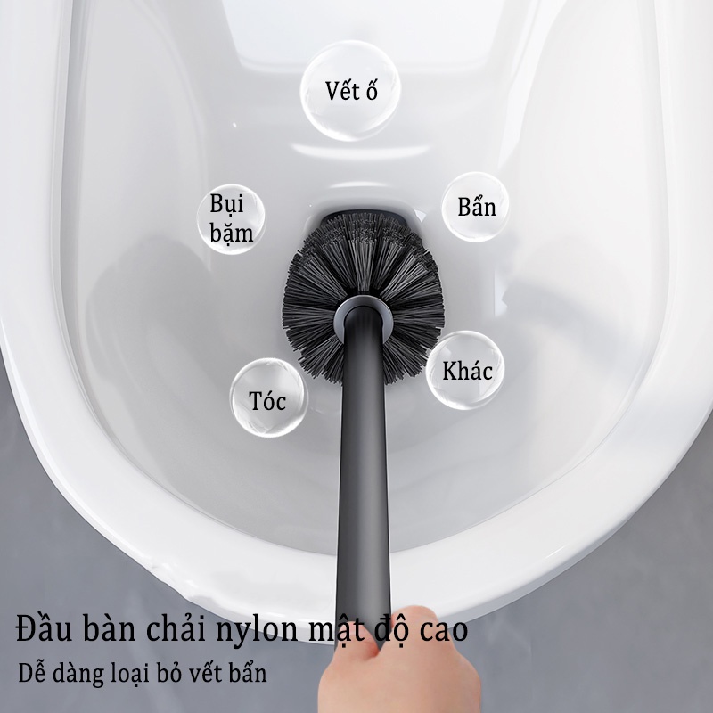 Cọ vệ sinh toilet MEIDOO thay thế tiện lợi cho gia đình