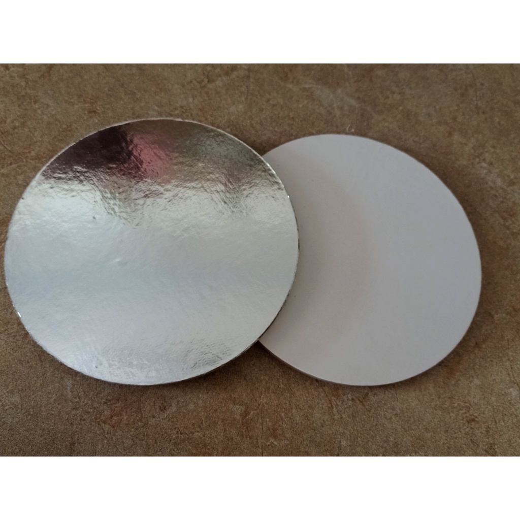 Đế tròn lót bánh kem, bánh sinh nhật, đế ép 2 mặt ( 1 mặt trắng, 1 mặt bạc ) nhiều size khác nhau