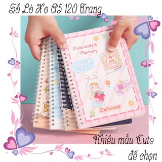 Sổ lò xo A5 siêu cute - Giấy Chất Lượng Cao, Mẫu mã Phong Phú các mẫu phần 3