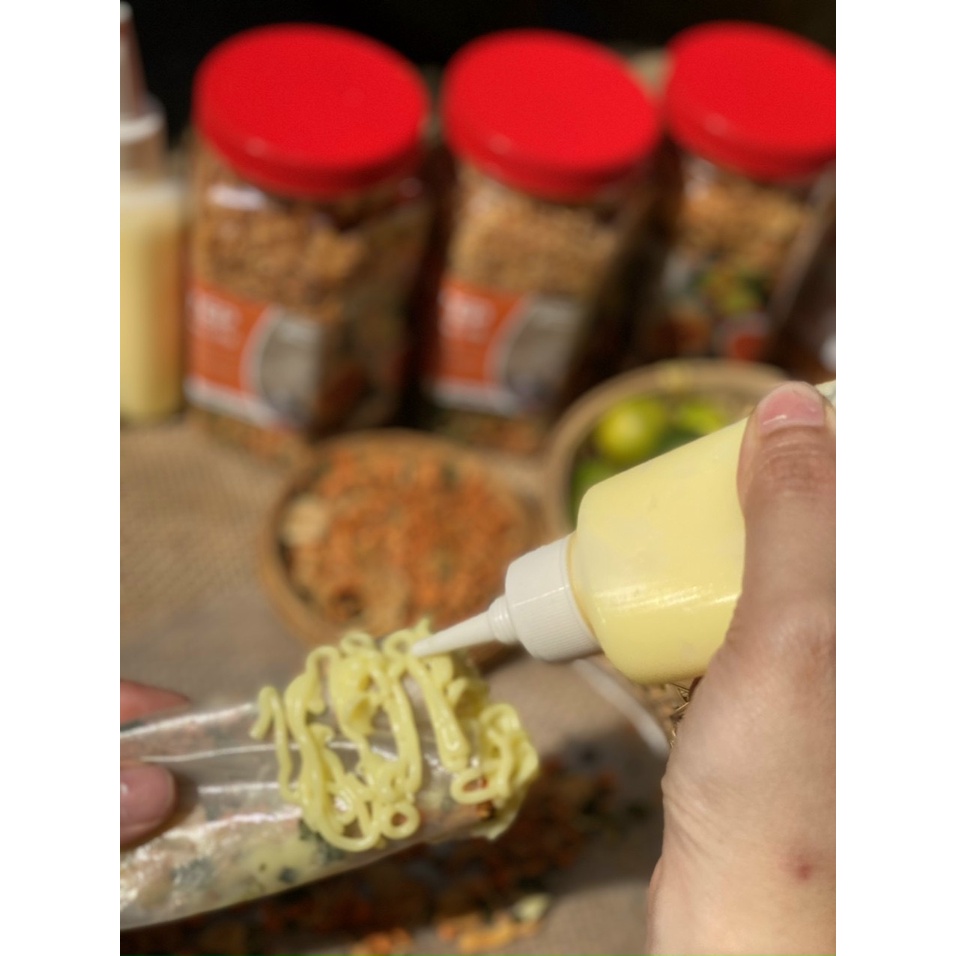 BÁNH TRÁNG PHƠI SƯƠNG MUỐI TÉP HÀNH PHI + BƠ