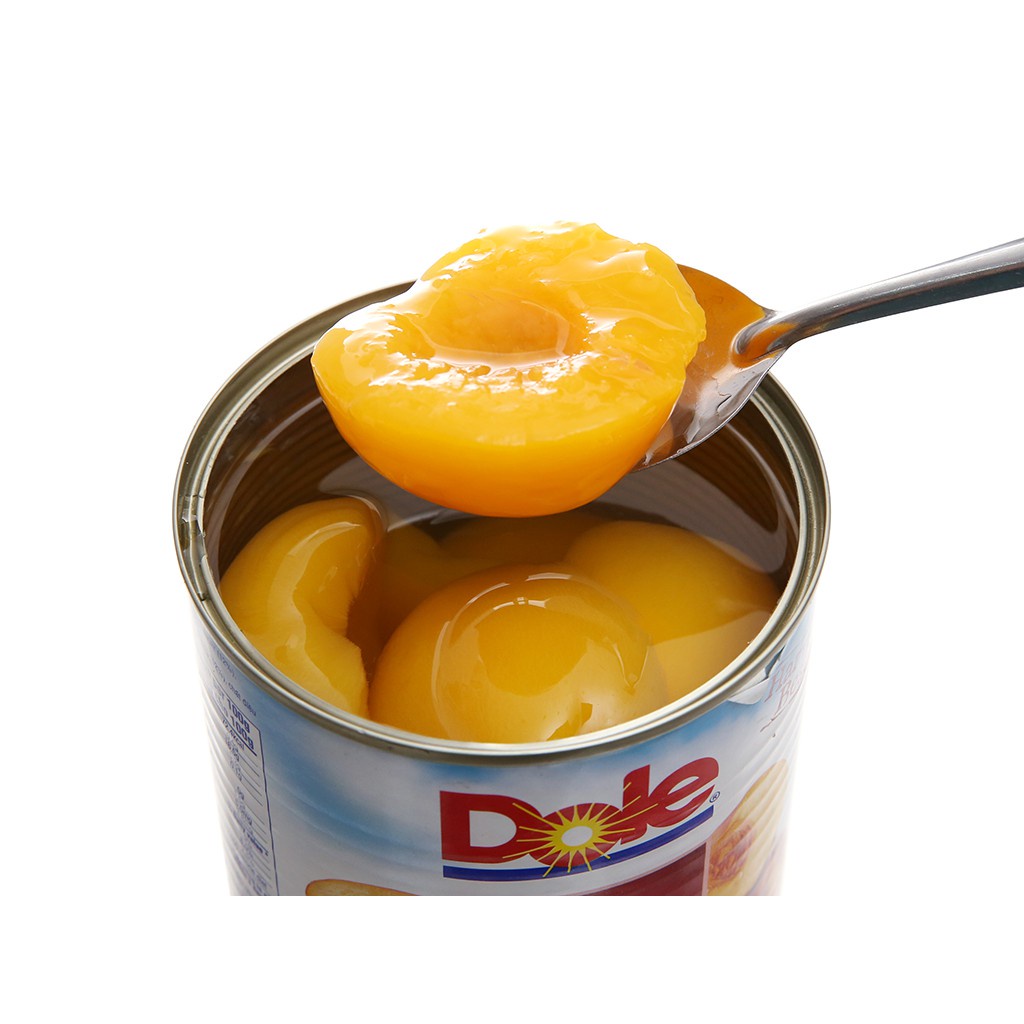 Trái cây ngâm Dole (cam ngâm, vải ngâm, đào ngâm, chôm chôm ngâm)