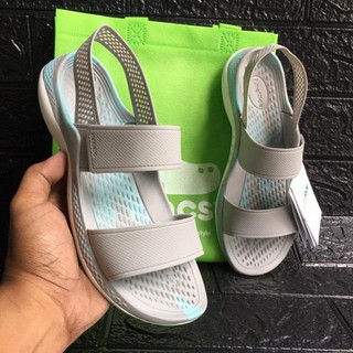 Dép sandal cross literide 360 siêu nhẹ êm chân, dép đi mưa, chống hôi chân