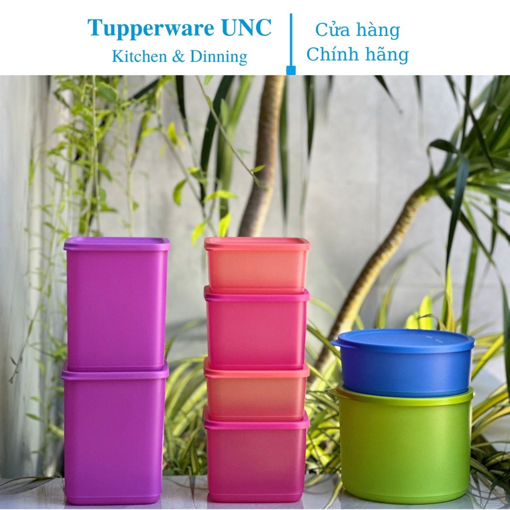 Bộ hộp Bảo quản thực phẩm Tupperware Magic 8 hộp