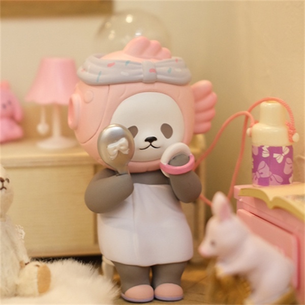 ★Đồ Chơi Hgtoys Hg Hgtoys★Mô Hình Búp Bê Gia Đình Taiyaki Minipan Trang Trí