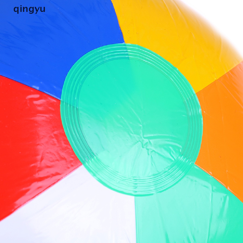 Qingyu Bong Bóng Bơm Hơi 33cm Vui Nhộn Cho Bé Chơi Thể Thao Bãi Biển