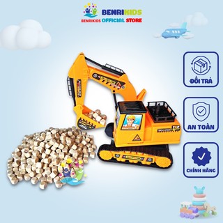Đồ Chơi Mô Hình Xe Múc Bọc Bánh Xích Bằng Nhựa Benrikids LT9933-8 Hàng Việt Nam