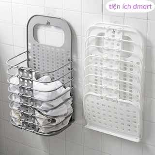 giỏ đựng đồ thông minh có thể gấp gọn giỏ nhựa đựng quần áo gấp gọn 3379