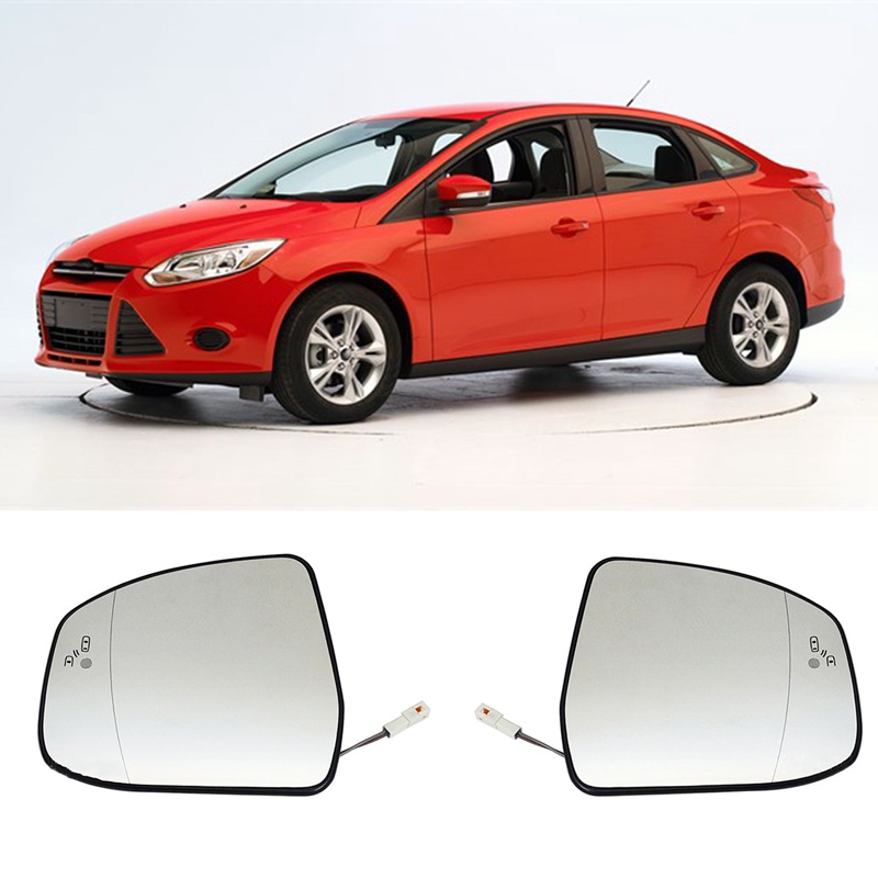 Bộ 2 Gương Chiếu Hậu Cảnh Báo Điểm Mù Cho Ford Focus MK2 MK3 Mondeo MK4 L + R