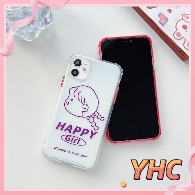 Ốp Điện Thoại Màu Kẹo Hình Bé Trai / Bé Gái Cho iPhone 6 / S6 / 6S / 6splus / 7 / 7plus / 8 / 8plus / X / xr / xs / 11promax-803