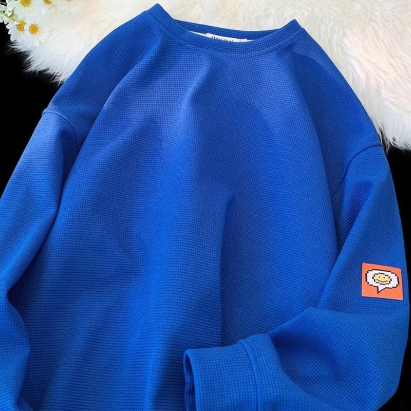 Áo Sweater Cổ Tròn Tay Dài Dáng Rộng Phong Cách Thời Trang Hàn Quốc 2022