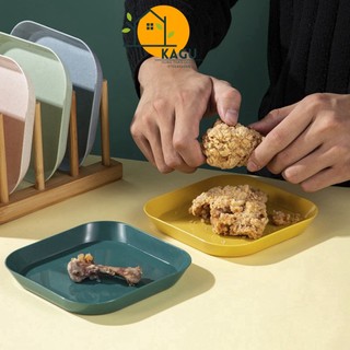 Set 8 Đĩa Lúa Mạch Màu Pastel havaco Ht01