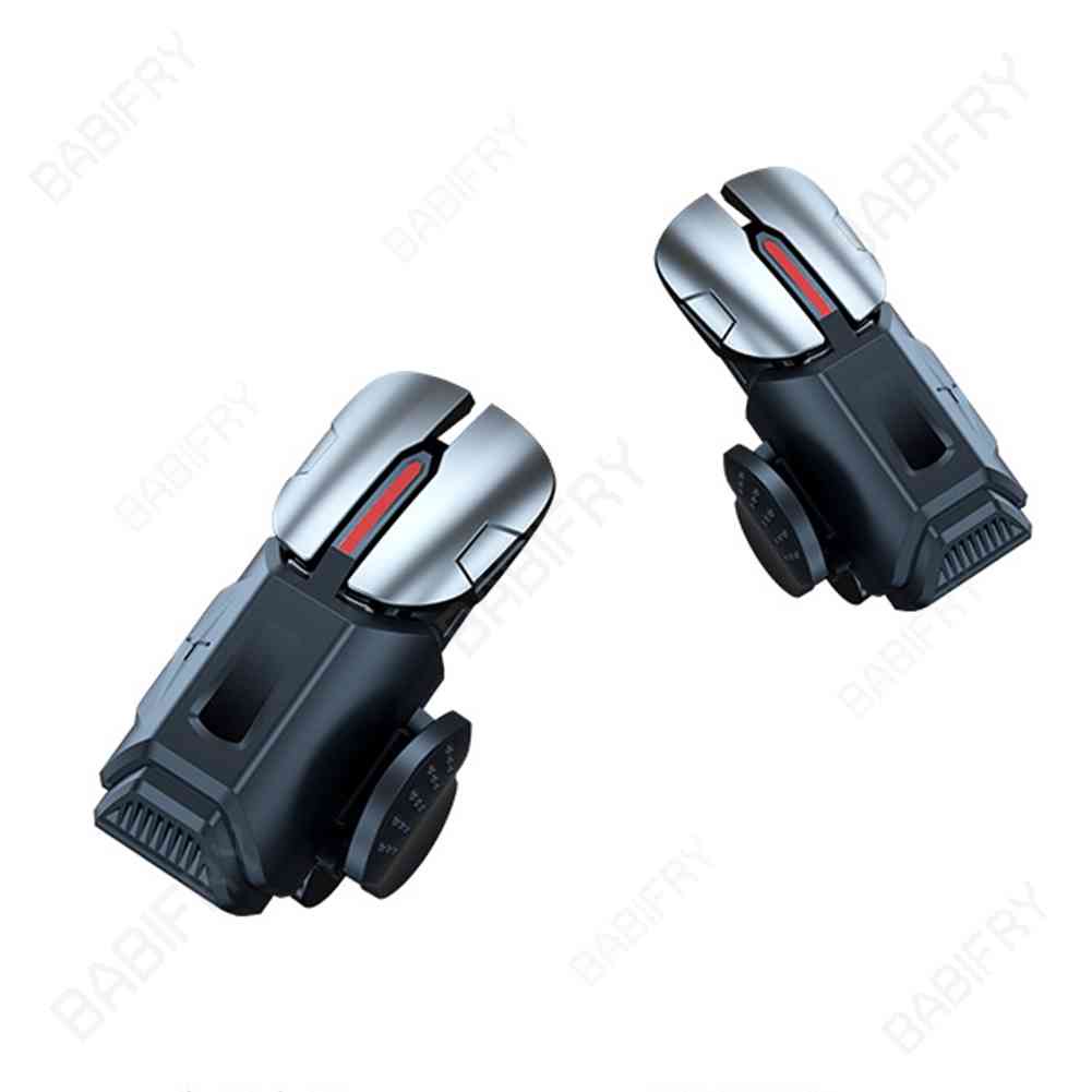 Set 2 Nút Bấm Hỗ Trợ Chơi Game PUBG Trên Điện Thoại Di Động 6 Ngón