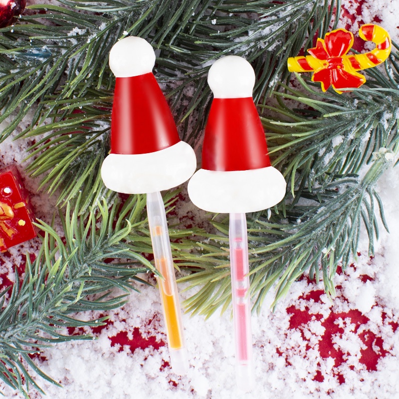 Kẹo giáng sinh ông già noel , Kẹo mút noel phát sáng  ,kẹo noel