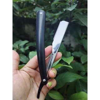 Dao cạo lông mày, cạo mặt cán nhựa đen