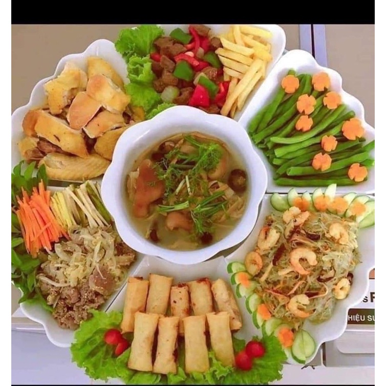 BỘ BÁT ĐĨA HOA MẶT TRỜI HÀNG LOẠI 1