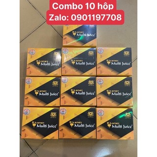 Combo 10 hộp multi juice hộp 10 gói cân bằng sinh lý nam nữ