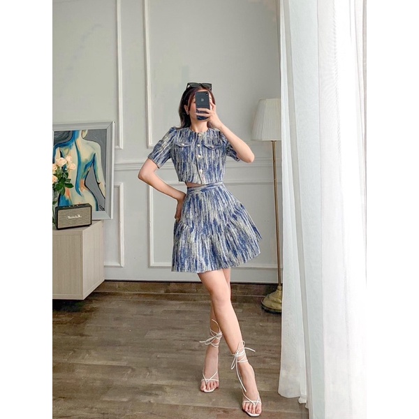 Set vest thiết kế cao cấp - Hình thật