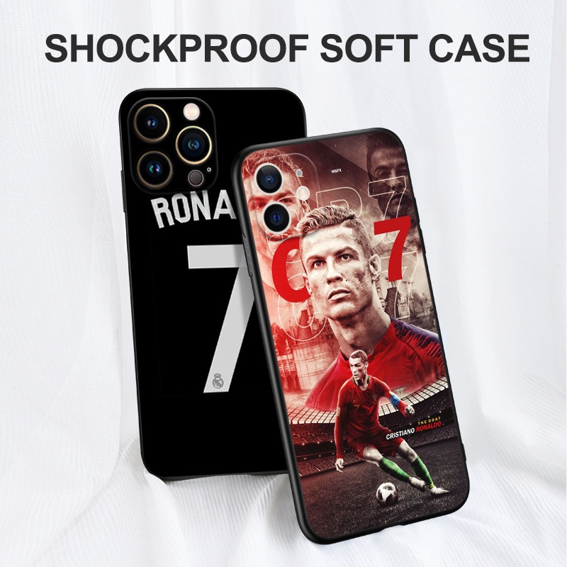 Ốp Điện Thoại Tpu Silicon Mềm Hình Ronaldo Cho Iphone 11 Pro Max CR7