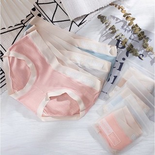 Quần lót bà bầu cạp chéo cotton, Quần chip mẹ bầu và sau sinh mềm mại kháng khuẩn 20032