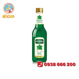 Siro teisseire bạc hà 330ml - teisseire green mint syrup