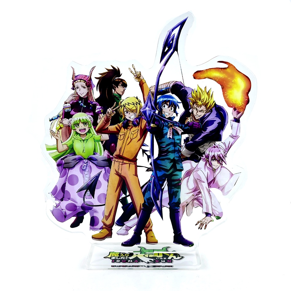 Mairimashita! Iruma-kun Giá Đỡ Mô Hình Trưng Bày Bánh Kem Bằng acrylic Trong Mùa 2nd Season Amelie Clara Alice Kalego