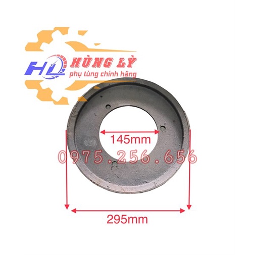 Phụ tùng hùng lỳ Puly 145*300mm 1 rãnh B Tăng tốc máy nổ 12=15=18=24 (Cái)buly máy nông nghiệp phụ tùng hùng lỳ