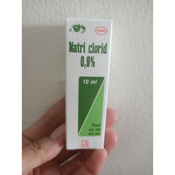 Nước muối sinh lý Nacl 0,9% chai 10ml