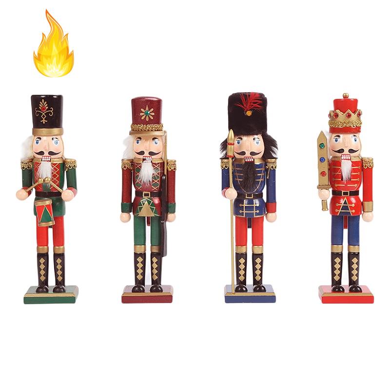 Set 4 Mô Hình Trang Trí Cây Thông Noel