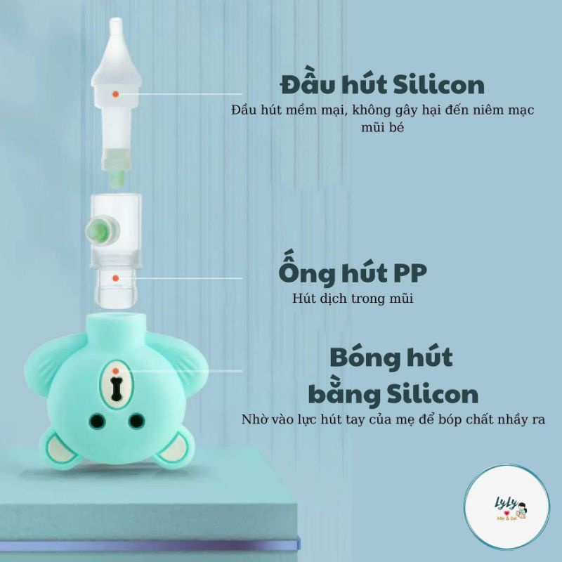 Bộ dụng cụ hút mũi Ehome cho bé