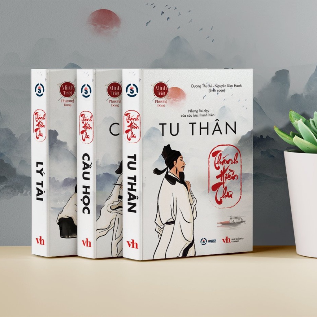 Sách Combo 3 Cuốn Thánh Hiền Thư : Cầu Học + Lý Tài + Tu Thân (Bộ Sách Minh Triết Phương Đông) - Sbooks