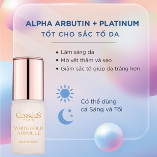 Tinh Chất Trắng Da Bạch Kim Cessées