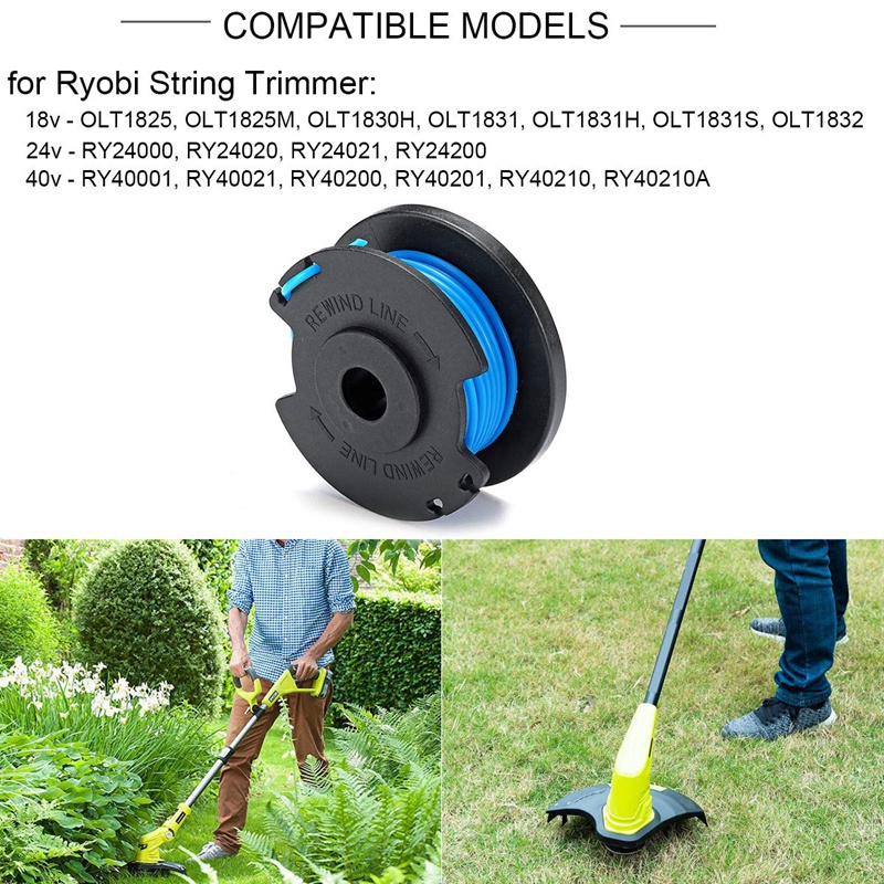 Máy Cắt Cỏ Thay Thế AC14RL3A Cho Ryobi Weed Eater 18V, 24V, 40V