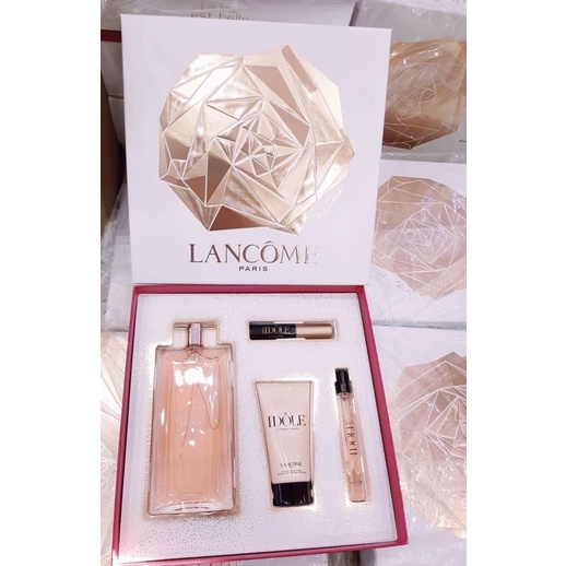 Set nước hoa LCM Idole EDP 100ml + 10ml + lotion + mascara