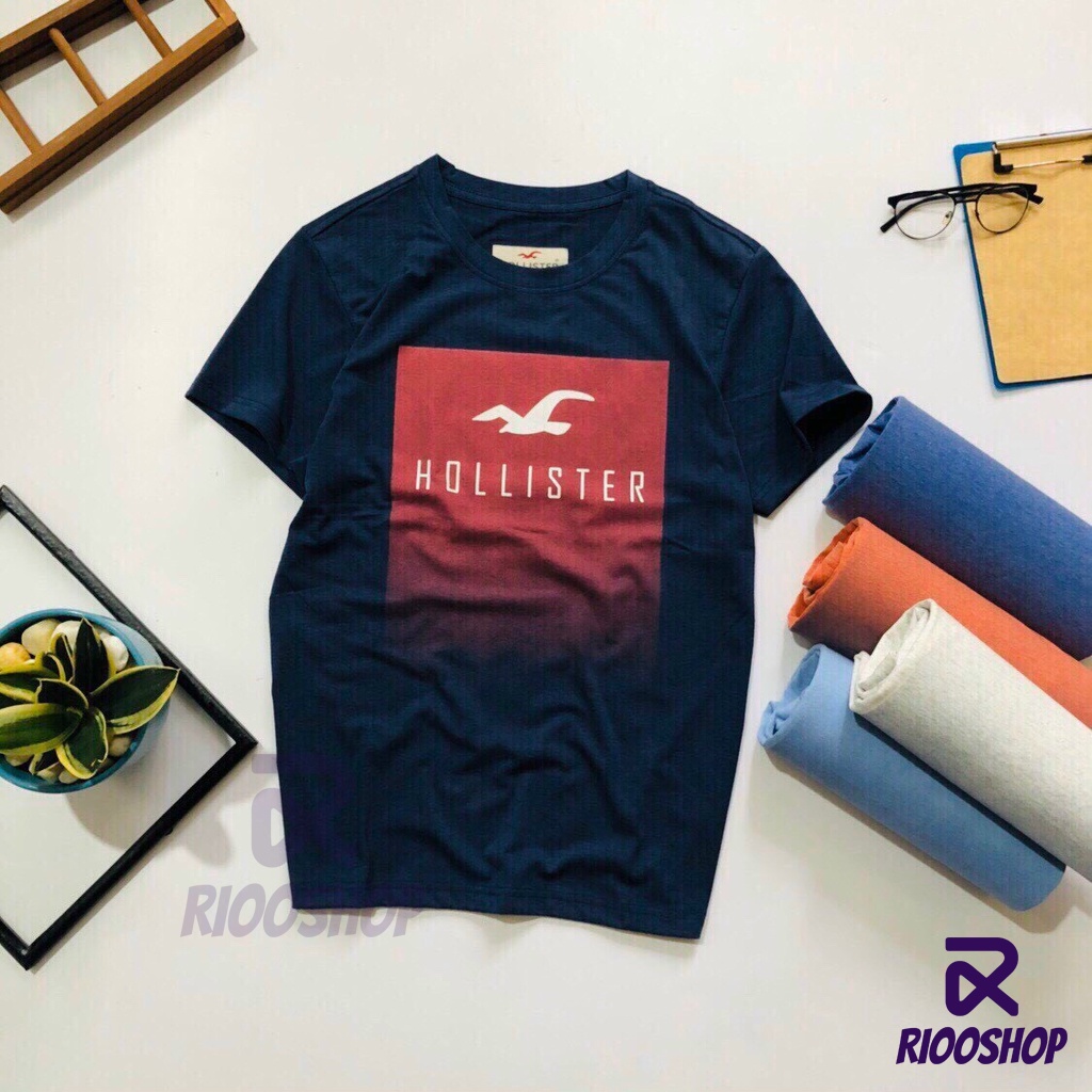 Áo phông cổ tròn nam, áo cộc tay nam họa tiết đẹp màu xanh, xám, cam, vnxk, form rộng RIOOSHOP RTX005