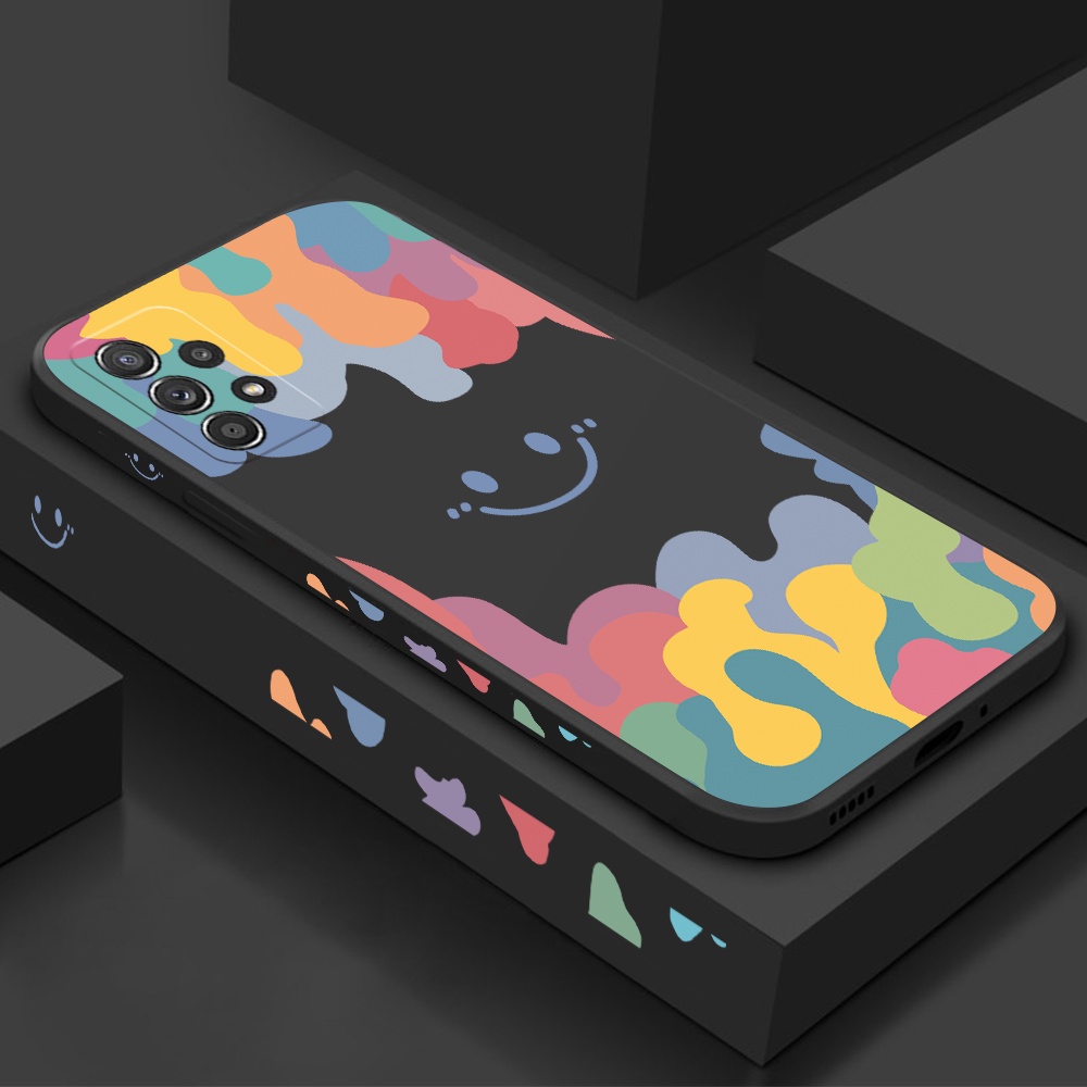 Ốp Điện Thoại Silicon Hình Mặt Cười Cho Samsung Galaxy S20 S21 S22 S10 PLUS ULTRA S20 FE S11E NOTE 10 20 PLUS ULTRA M52 J2 J4 J6 J7 PRO Prime